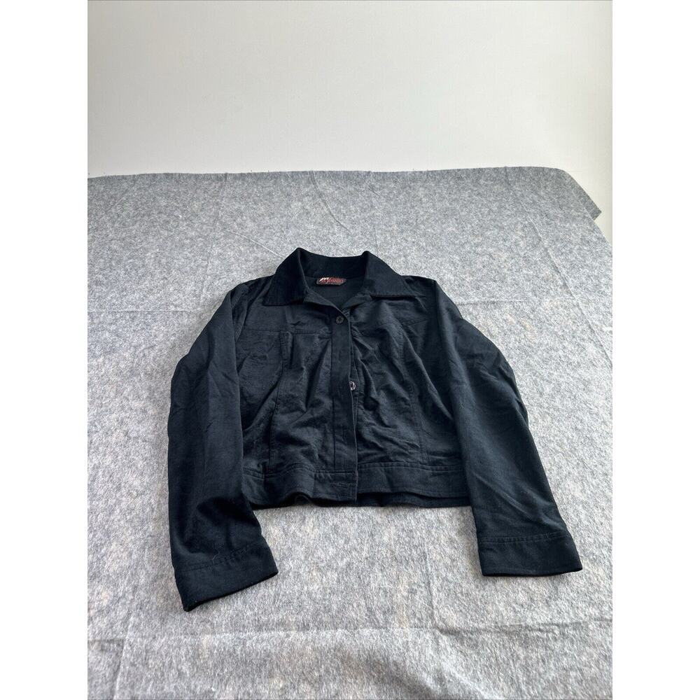 JB by Joe Benbasset Women's Jacket, Size Large Black Micro‎ Poly